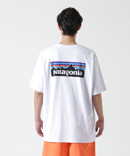 Patagonia メンズ P-6ロゴ Responsibili-Tee 棉質T恤 38504