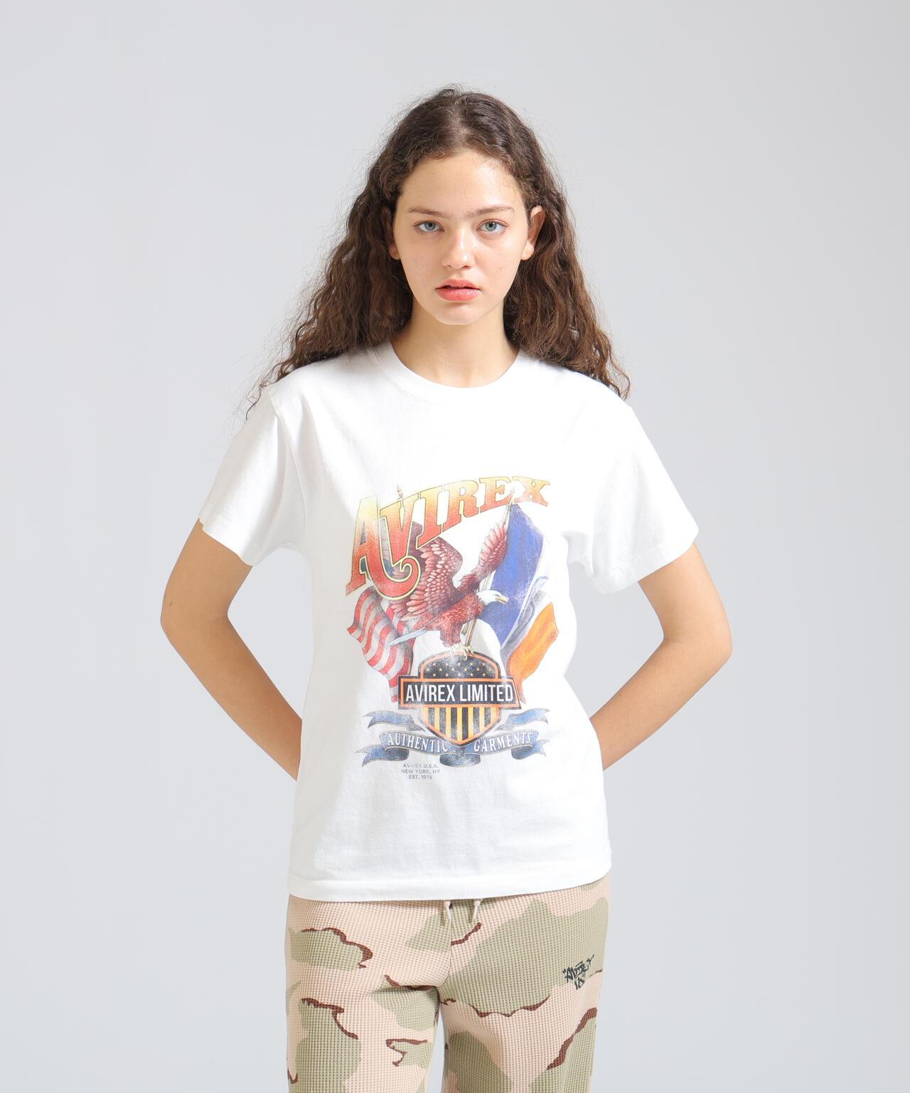 《WOMAN》 FADE EAGLE T恤