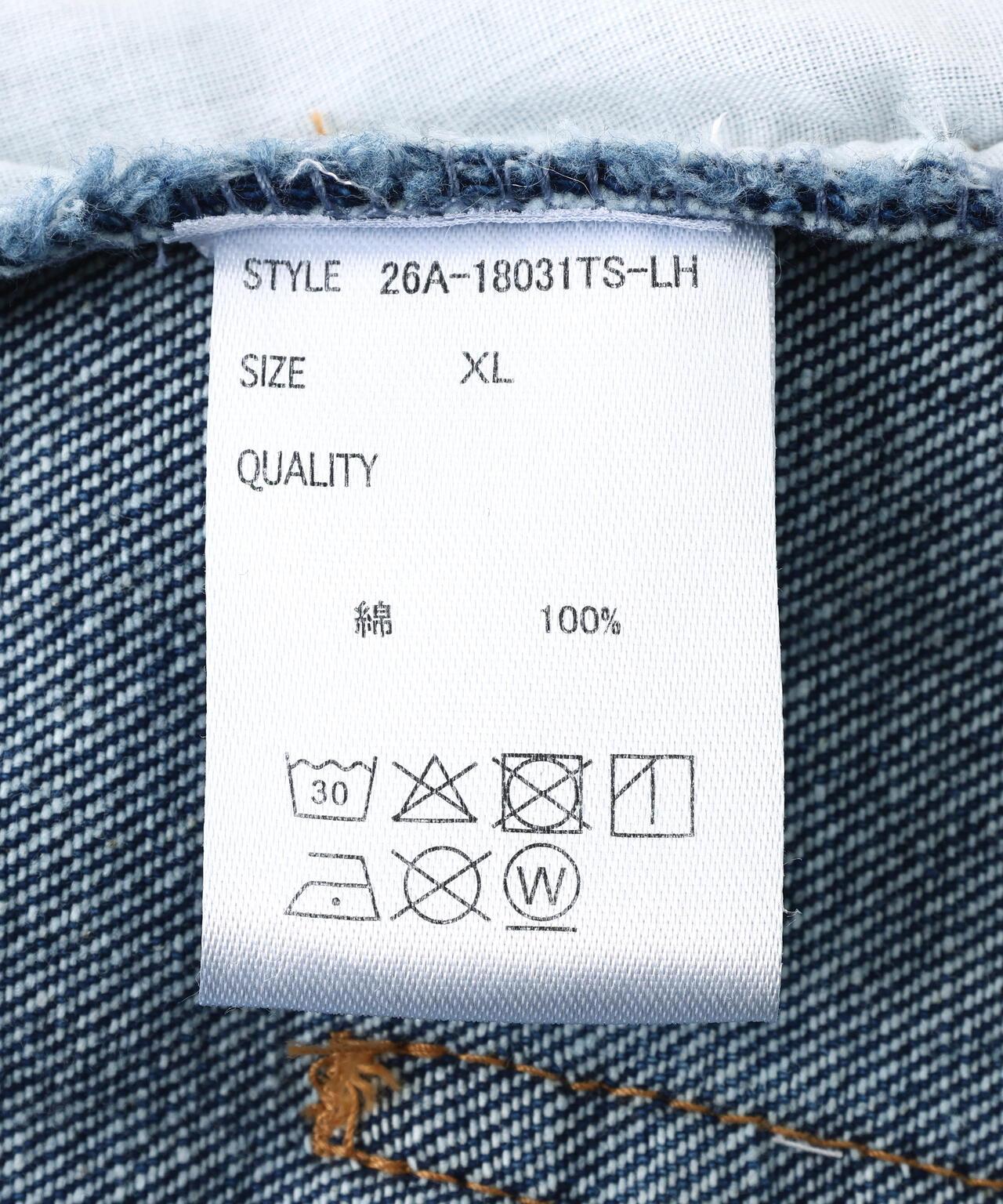 DankeSchon 11.5oz 牛仔短褲