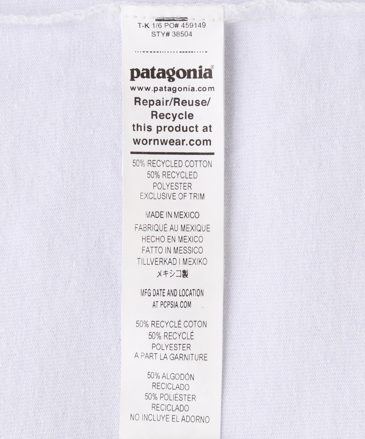 Patagonia メンズ P-6ロゴ Responsibili-Tee 棉質T恤 38504