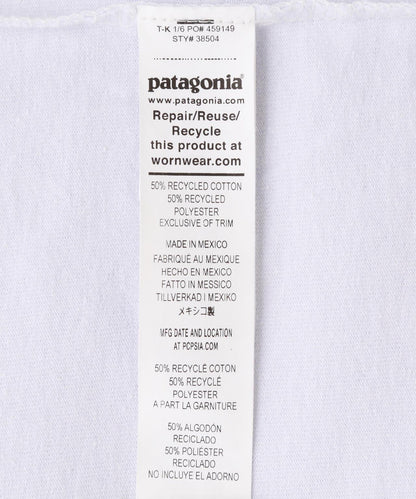 Patagonia メンズ P-6ロゴ Responsibili-Tee 棉質T恤 38504