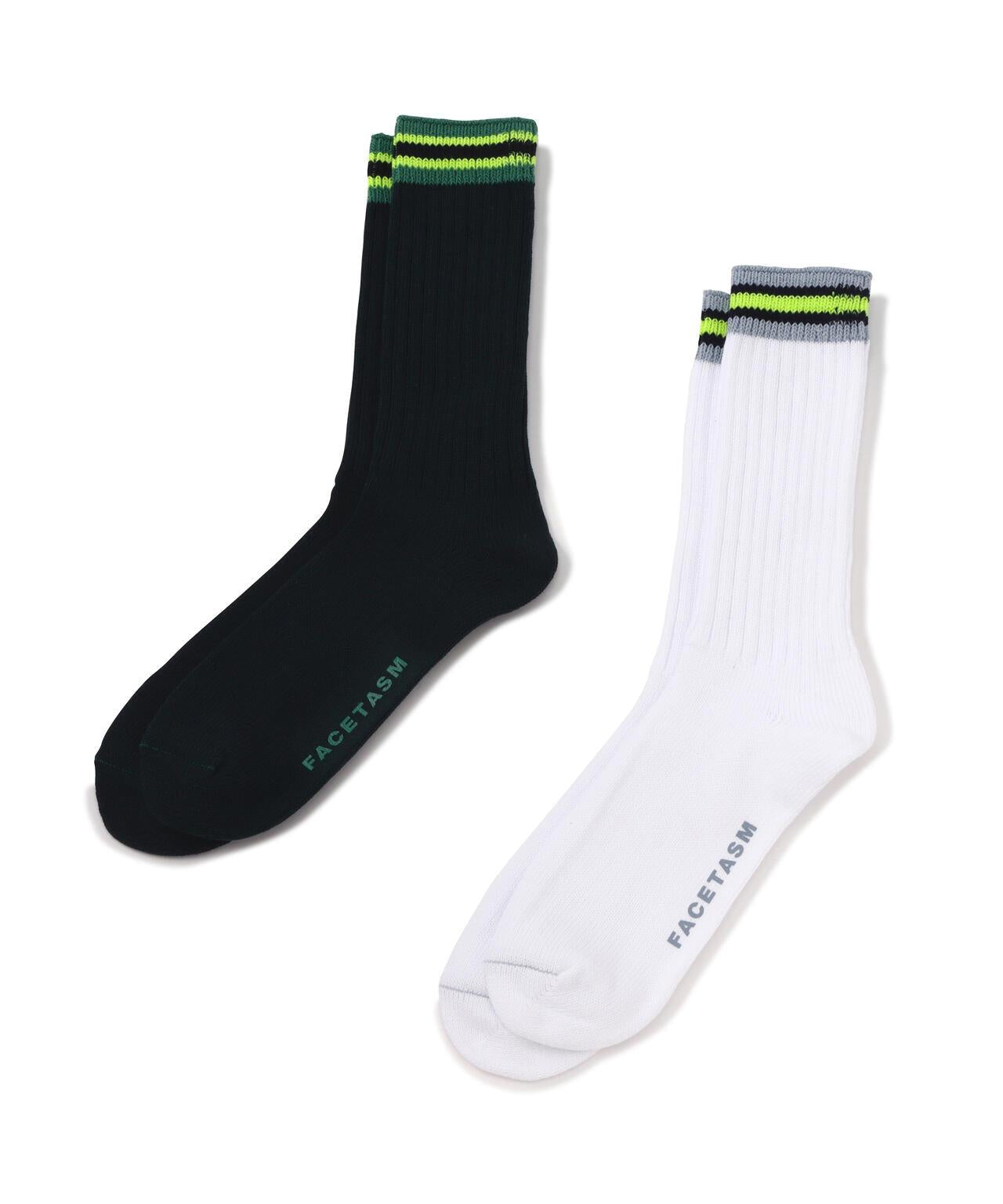 2P RIB SOCKS 羅紋襪子