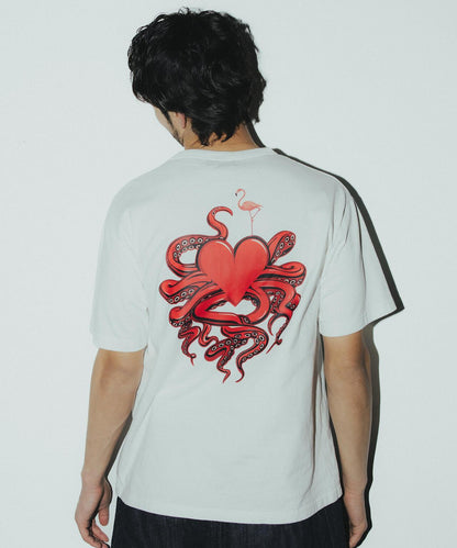 HEART OCTOPUS T-SHIRT 心形章魚圖案T恤