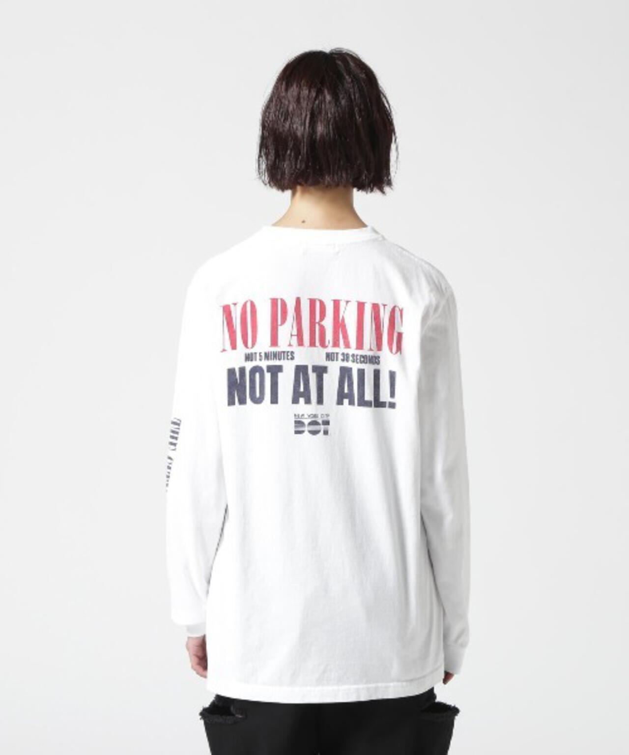 GOOD ROCK SPEED NYC NO PARKING 印花長袖T恤 UNISEX