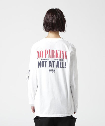 GOOD ROCK SPEED NYC NO PARKING 印花長袖T恤 UNISEX