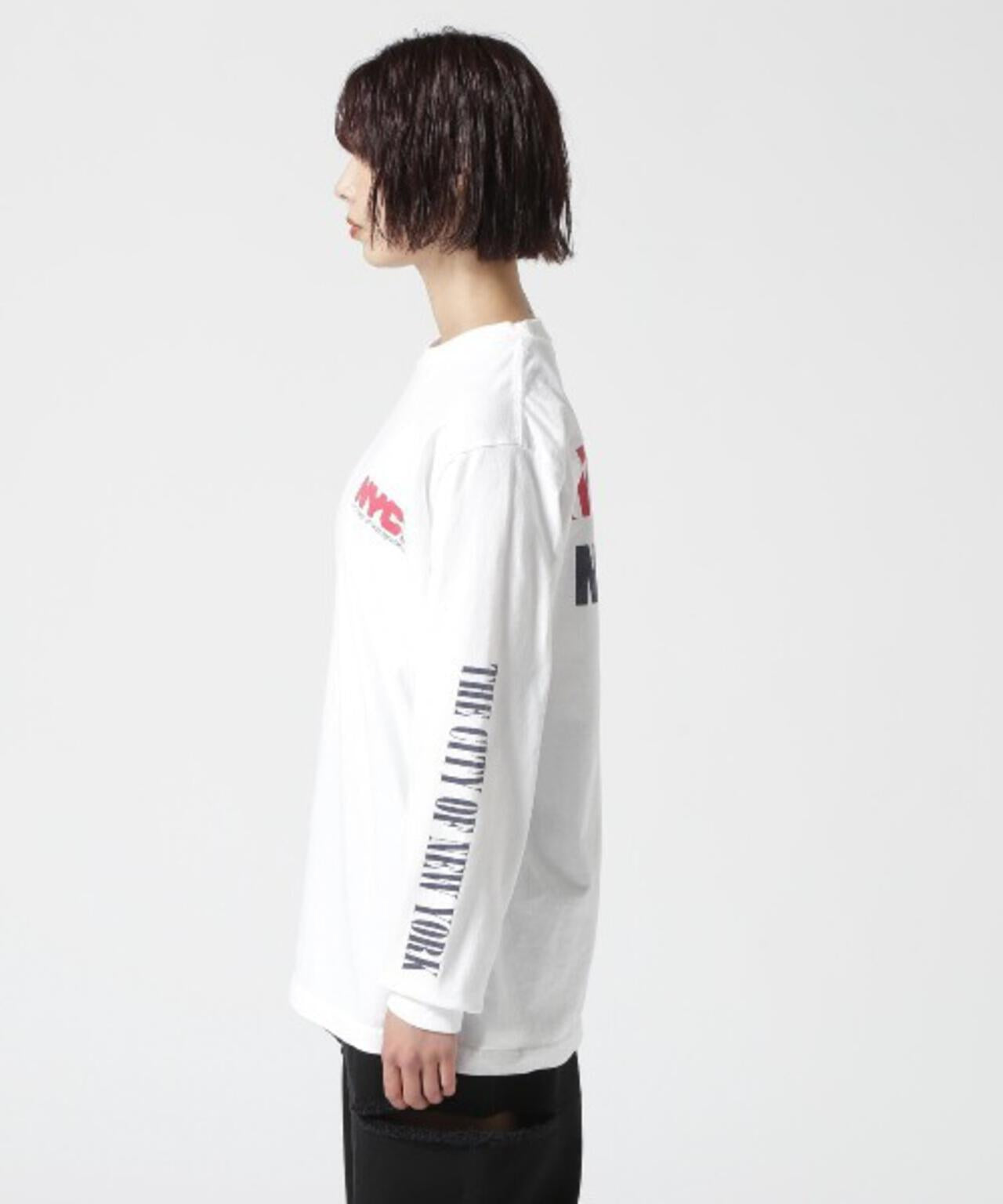 GOOD ROCK SPEED NYC NO PARKING 印花長袖T恤 UNISEX