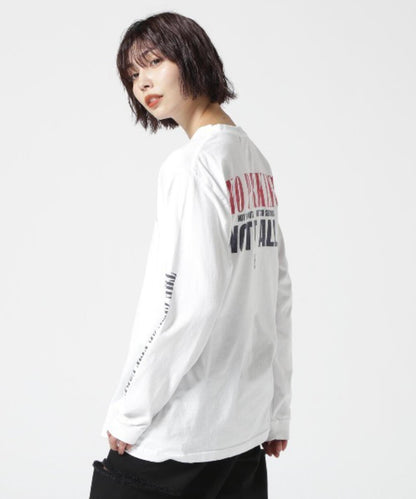 GOOD ROCK SPEED NYC NO PARKING 印花長袖T恤 UNISEX