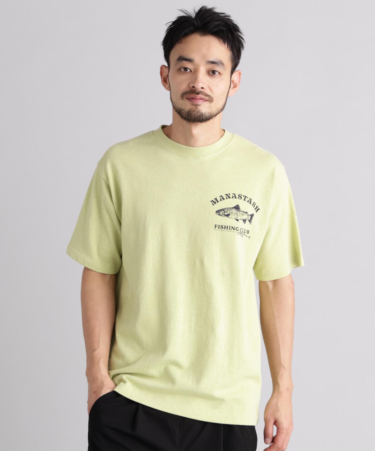 MANASTASH HEMP TEE LURE 麻質短袖T恤