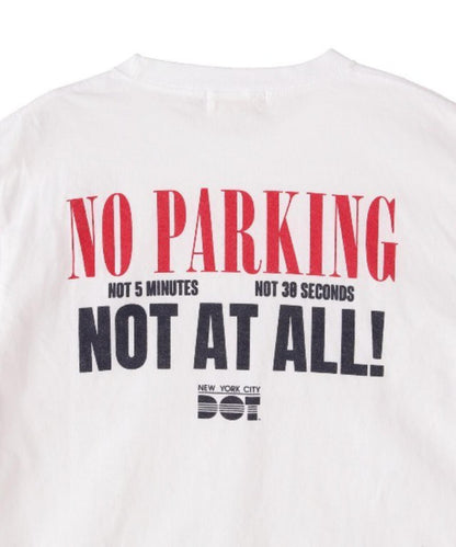 GOOD ROCK SPEED NYC NO PARKING 印花長袖T恤 UNISEX