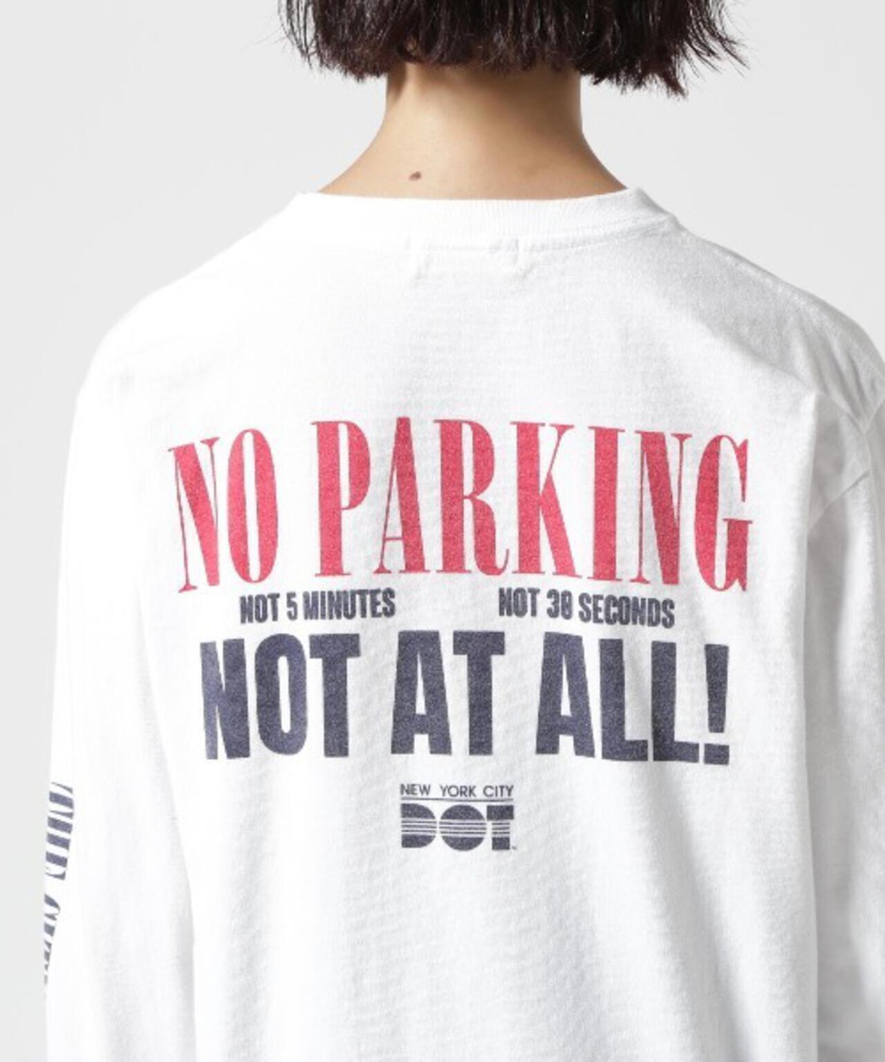 GOOD ROCK SPEED NYC NO PARKING 印花長袖T恤 UNISEX