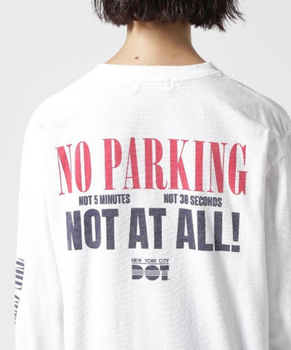 GOOD ROCK SPEED NYC NO PARKING 印花長袖T恤 UNISEX