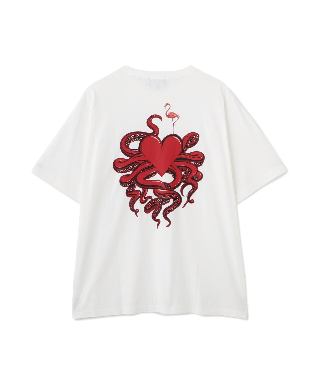 HEART OCTOPUS T-SHIRT 心形章魚圖案T恤