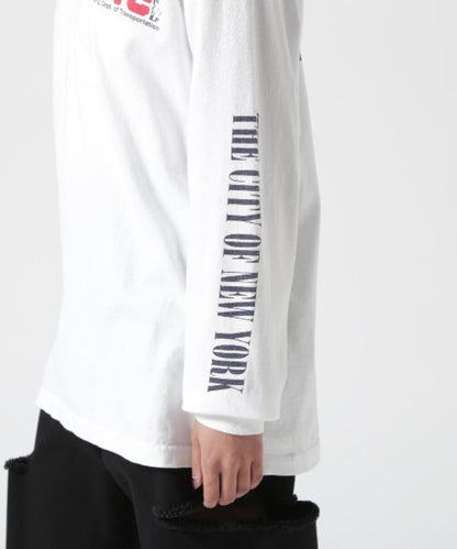 GOOD ROCK SPEED NYC NO PARKING 印花長袖T恤 UNISEX