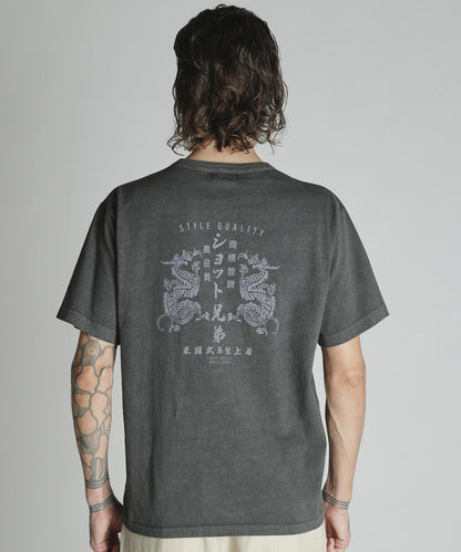 ADVERTISEMENT DRAGON PG T-SHIRT 龍圖案印花 短袖T恤