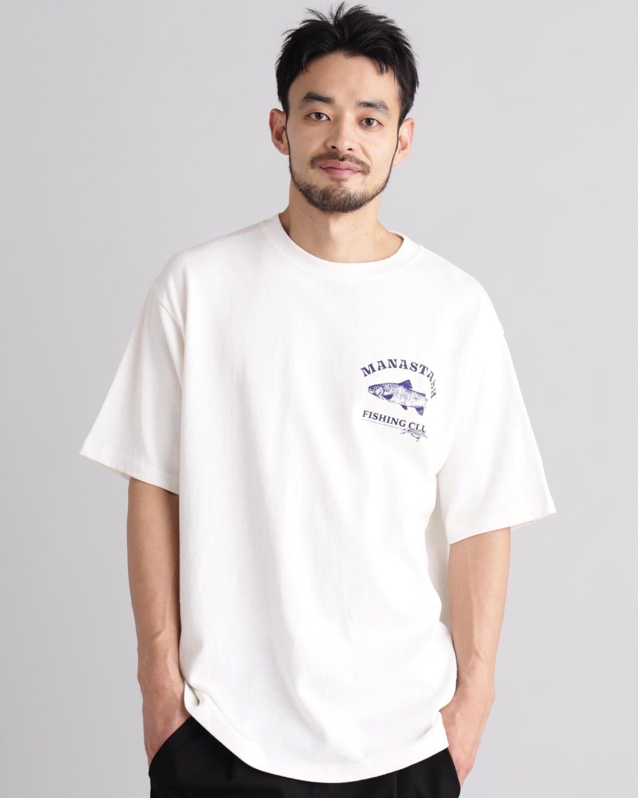 MANASTASH HEMP TEE LURE 麻質短袖T恤