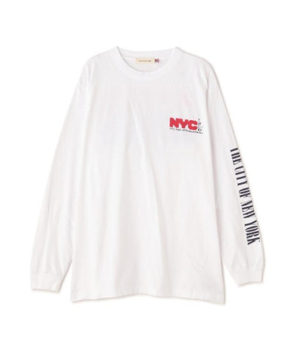 GOOD ROCK SPEED NYC NO PARKING 印花長袖T恤 UNISEX