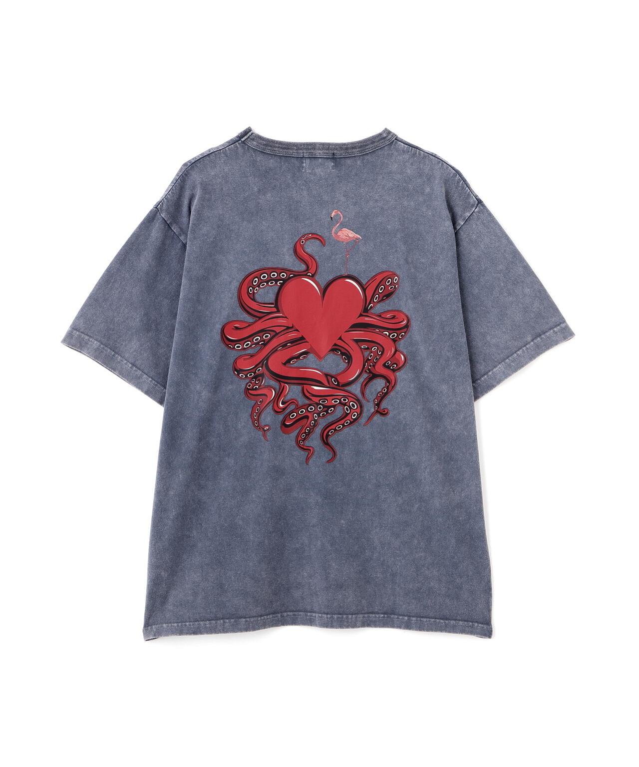 HEART OCTOPUS T-SHIRT 心形章魚圖案T恤