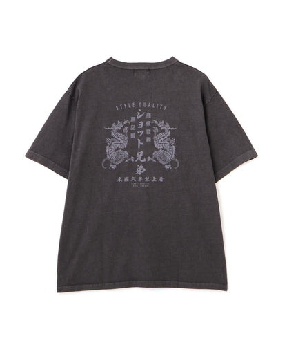 ADVERTISEMENT DRAGON PG T-SHIRT 龍圖案印花 短袖T恤