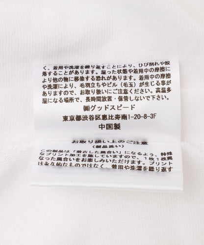 GOOD ROCK SPEED NYC NO PARKING 印花長袖T恤 UNISEX
