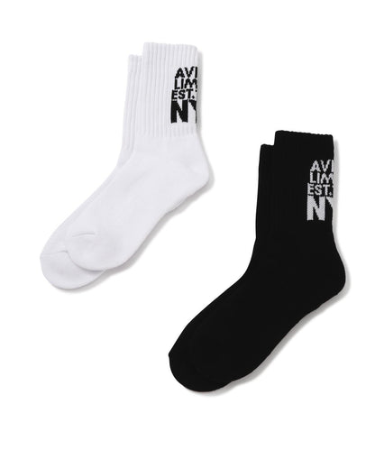 提花 AVIREX NYC 襪子（直營店限定）