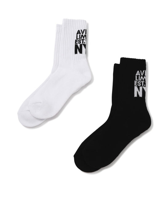 提花 AVIREX NYC 襪子（直營店限定）