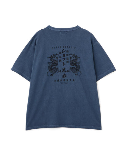 ADVERTISEMENT DRAGON PG T-SHIRT 龍圖案印花 短袖T恤