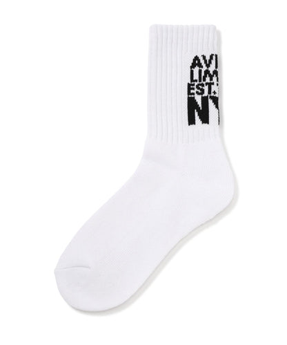 提花 AVIREX NYC 襪子（直營店限定）