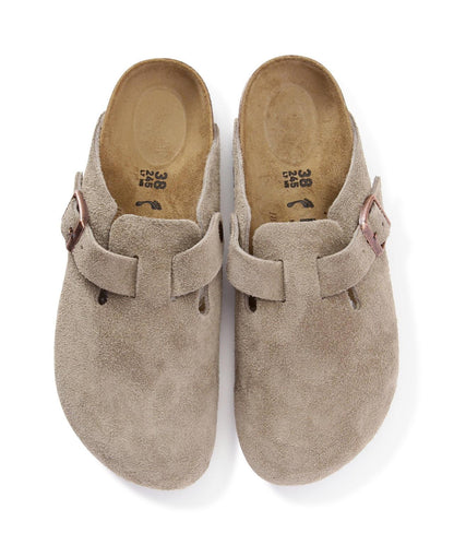 BIRKENSTOCK Boston 窄版 木勒拖鞋