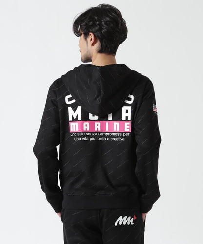 muta MARINE 聯名滿版印花連帽衛衣