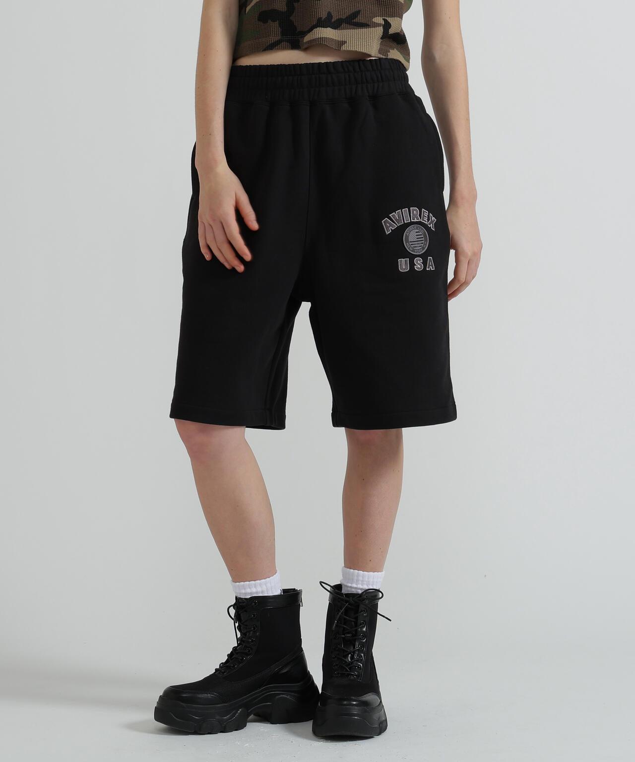 WOMAN Varsity Flag 圖案 HARF PANTS 短褲（直營店限定）