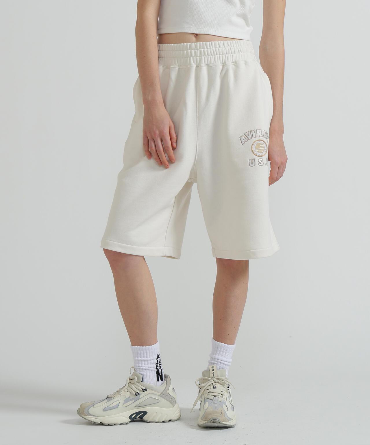 WOMAN Varsity Flag 圖案 HARF PANTS 短褲（直營店限定）