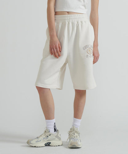WOMAN Varsity Flag 圖案 HARF PANTS 短褲（直營店限定）