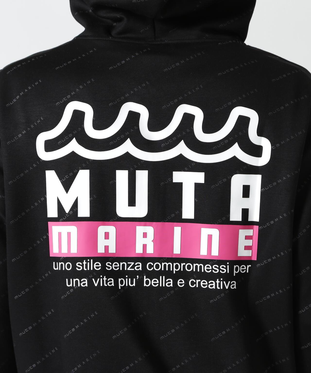 muta MARINE 聯名滿版印花連帽衛衣