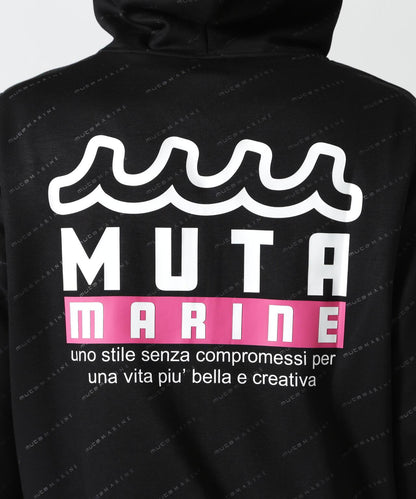 muta MARINE 聯名滿版印花連帽衛衣