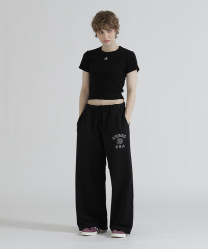 VARSITY FLAG SWEAT PANTS 休閒運動褲 《WOMAN/直営店限定》