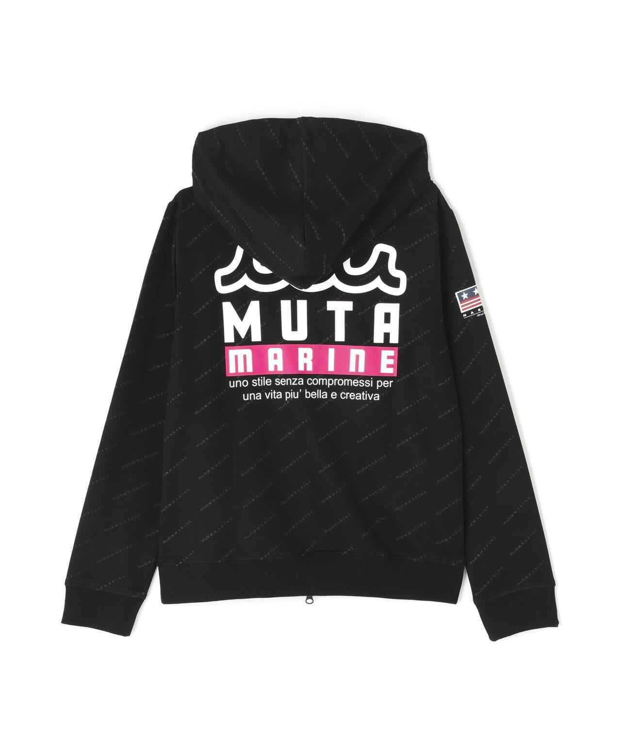 muta MARINE 聯名滿版印花連帽衛衣