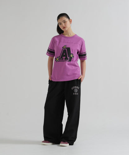 VARSITY FLAG SWEAT PANTS 休閒運動褲 《WOMAN/直営店限定》