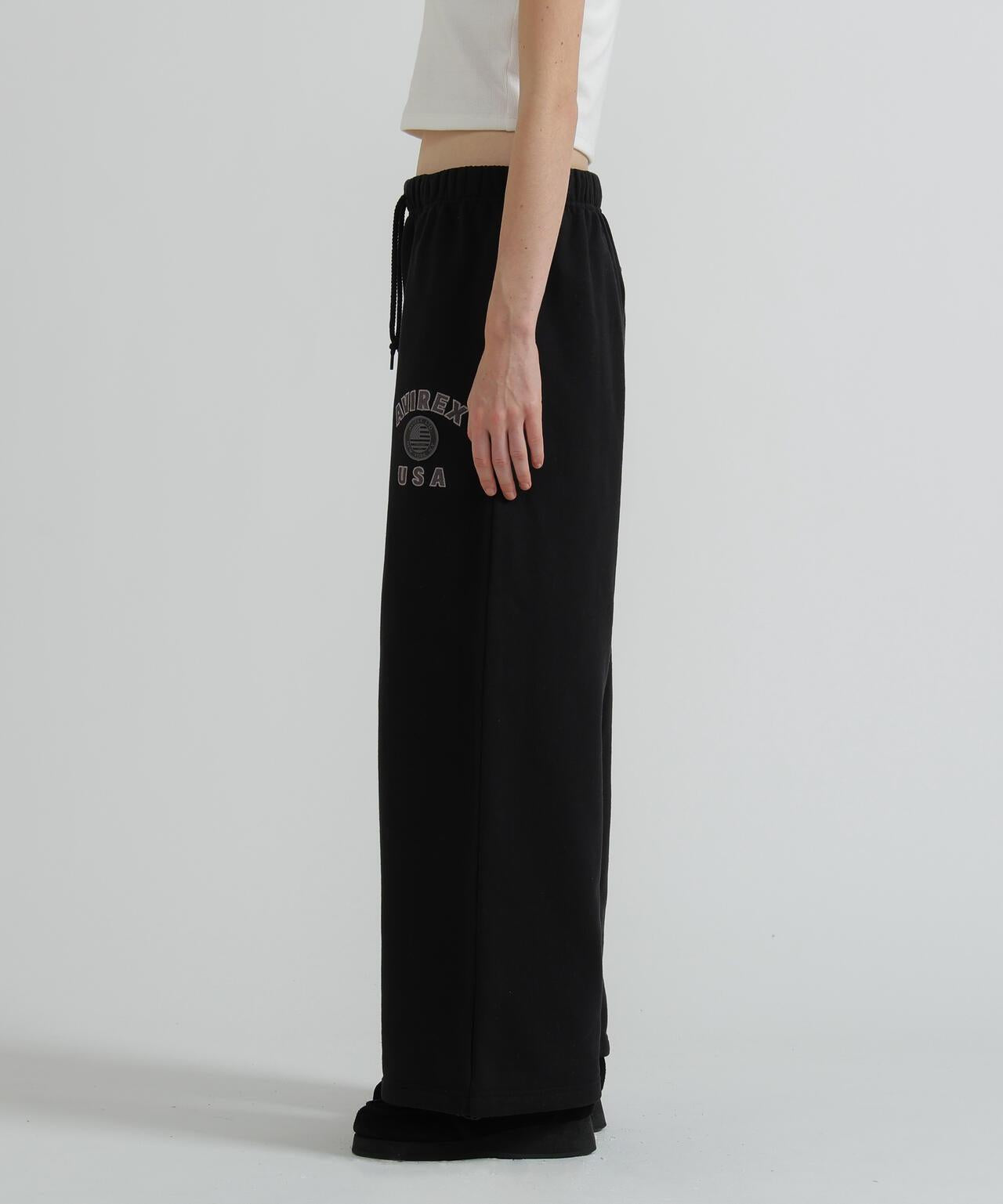 VARSITY FLAG SWEAT PANTS 休閒運動褲 《WOMAN/直営店限定》
