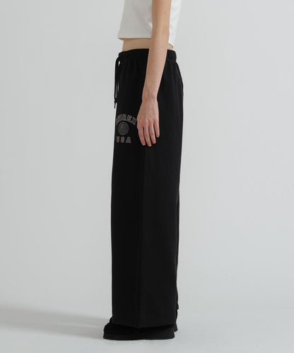 VARSITY FLAG SWEAT PANTS 休閒運動褲 《WOMAN/直営店限定》