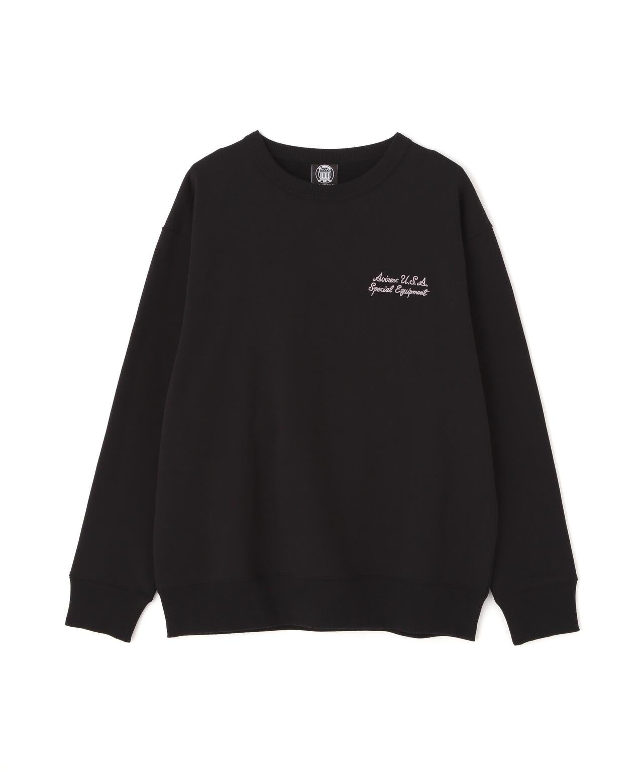 直營店限定 VARSITY FLAG 圓領衛衣