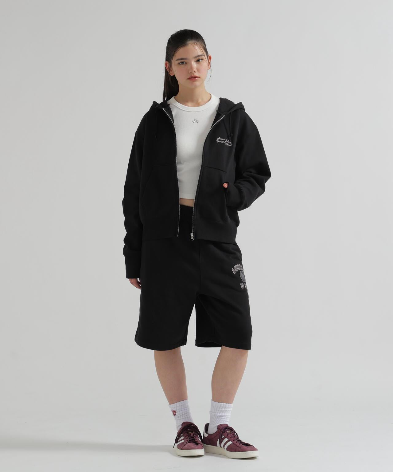 WOMAN Varsity Flag 圖案 HARF PANTS 短褲（直營店限定）