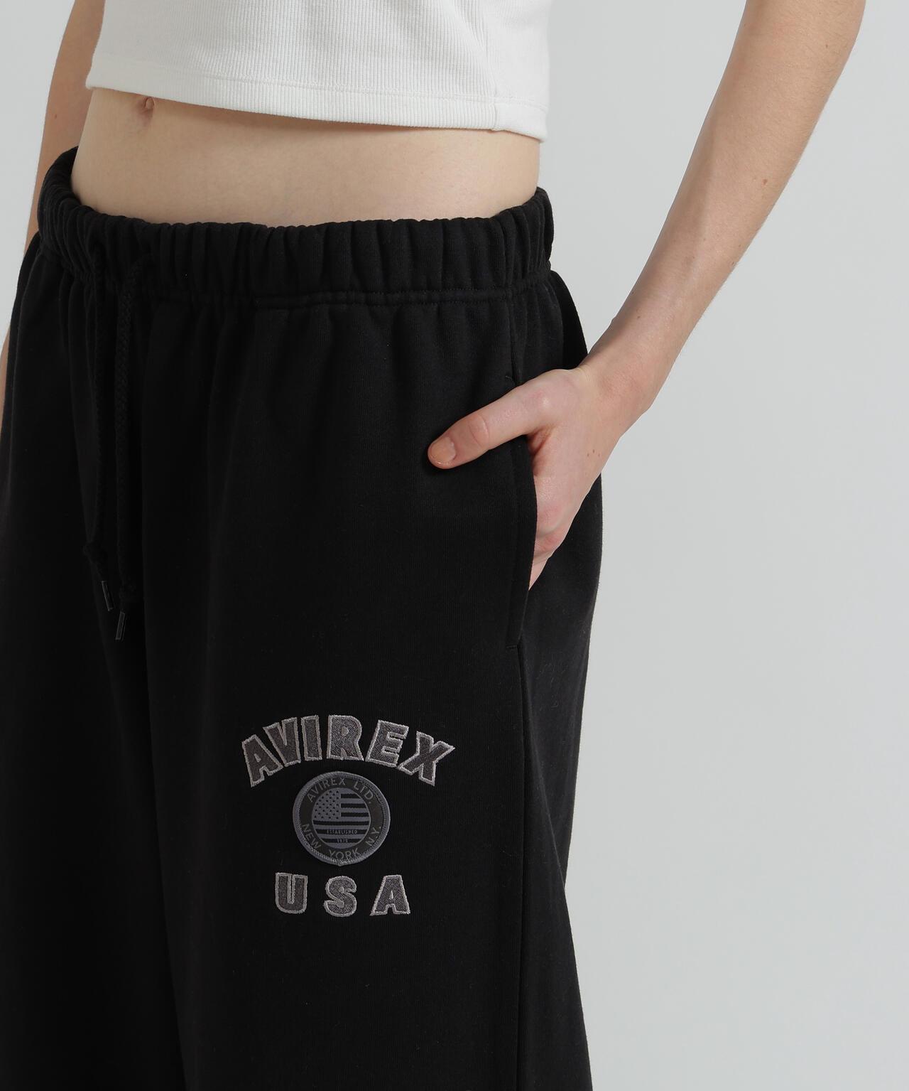 VARSITY FLAG SWEAT PANTS 休閒運動褲 《WOMAN/直営店限定》