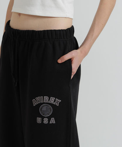 VARSITY FLAG SWEAT PANTS 休閒運動褲 《WOMAN/直営店限定》