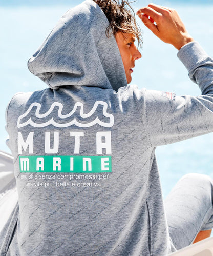 muta MARINE 聯名滿版印花連帽衛衣