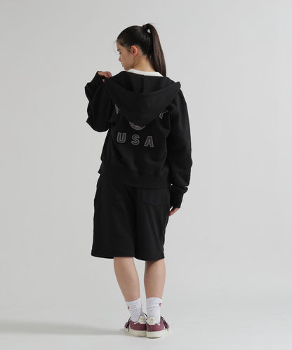 WOMAN Varsity Flag 圖案 HARF PANTS 短褲（直營店限定）