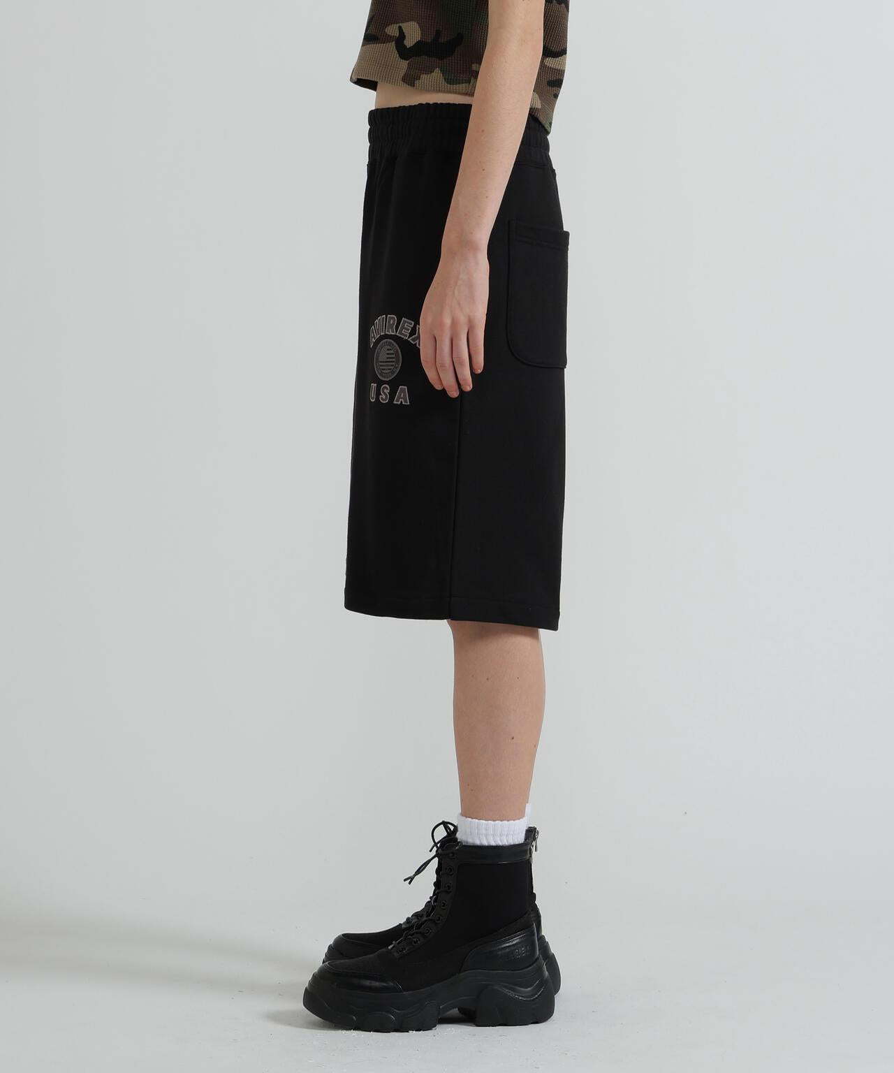 WOMAN Varsity Flag 圖案 HARF PANTS 短褲（直營店限定）