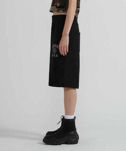 WOMAN Varsity Flag 圖案 HARF PANTS 短褲（直營店限定）