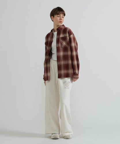 VARSITY FLAG SWEAT PANTS 休閒運動褲 《WOMAN/直営店限定》