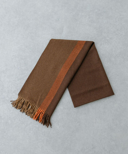 THE INOUE BROTHERS Brushed Scole Stripe 條紋刷毛圍巾