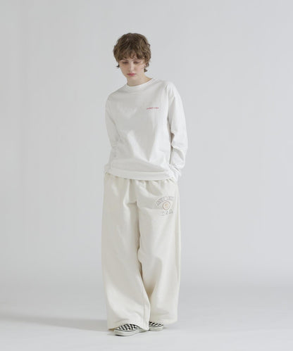 VARSITY FLAG SWEAT PANTS 休閒運動褲 《WOMAN/直営店限定》